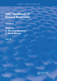 表紙画像: Handbook of Natural Pesticides 1st edition 9781138597006