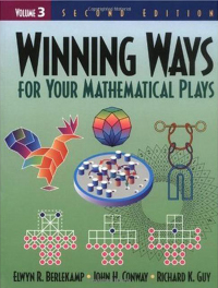 表紙画像: Winning Ways for Your Mathematical Plays, Volume 3 2nd edition 9781138427563