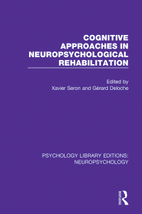 Cover image: Cognitive Approaches in Neuropsychological Rehabilitation 1st edition 9781138594944
