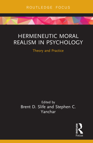 Cover image: Hermeneutic Moral Realism in Psychology 1st edition 9780367567606