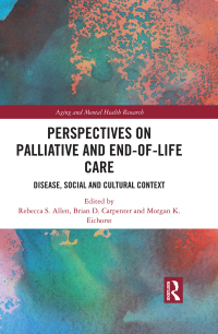 Imagen de portada: Perspectives on Palliative and End-of-Life Care 1st edition 9781138593817