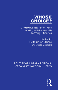 Immagine di copertina: Whose Choice? 1st edition 9781138593435