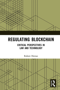 Immagine di copertina: Regulating Blockchain 1st edition 9781138592766