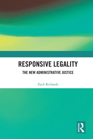 Imagen de portada: Responsive Legality 1st edition 9781138592742