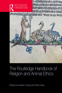 Omslagafbeelding: The Routledge Handbook of Religion and Animal Ethics 1st edition 9781138592728