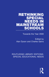 Immagine di copertina: Rethinking Special Needs in Mainstream Schools 1st edition 9781138592674