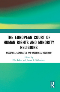 Imagen de portada: The European Court of Human Rights and Minority Religions 1st edition 9780367585884