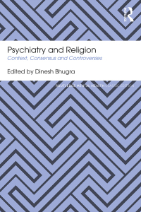 Cover image: Psychiatry and Religion 1st edition 9781138591165