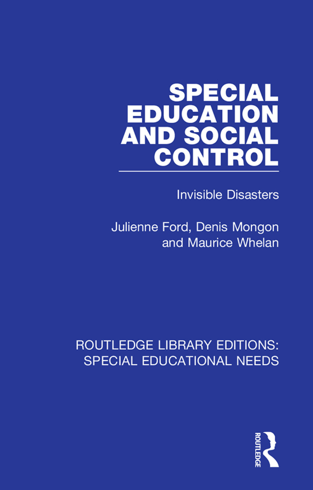 ISBN 9781138590137 product image for Special Education and Social Control - 1st Edition (eBook Rental) | upcitemdb.com