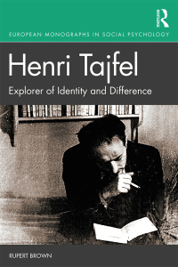 Cover image: Henri Tajfel: Explorer of Identity and Difference 1st edition 9781138589803