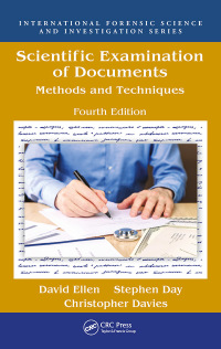 Omslagafbeelding: Scientific Examination of Documents 4th edition 9781498768030