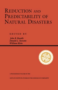 Imagen de portada: Reduction And Predictability Of Natural Disasters 1st edition 9780367320492