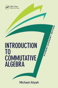 Immagine di copertina: Introduction To Commutative Algebra, Student Economy Edition 1st edition 9780813350189