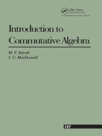 Cover image: Introduction To Commutative Algebra 1st edition 9781138329607