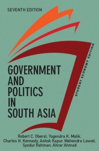 Imagen de portada: Government and Politics in South Asia, Student Economy Edition 2nd edition 9780367319793