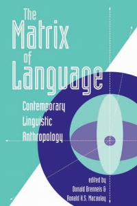 Cover image: The Matrix Of Language 1st edition 9780813323206