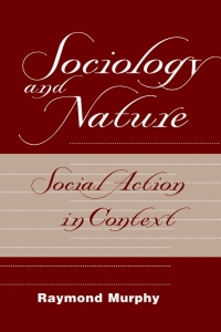 Imagen de portada: Sociology And Nature 1st edition 9780367317997