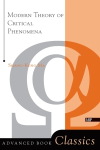 Cover image: Modern Theory Of Critical Phenomena 1st edition 9780367095376