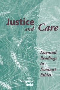 Cover image: Justice And Care 1st edition 9780367316471