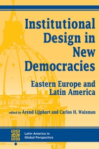 表紙画像: Institutional Design In New Democracies 1st edition 9780367316273