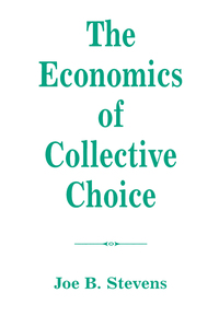 Imagen de portada: The Economics Of Collective Choice 1st edition 9780367320317