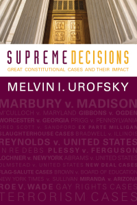 Imagen de portada: Supreme Decisions, Combined Volume 1st edition 9780813347356