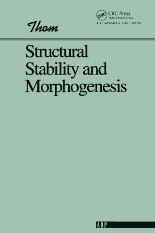 Imagen de portada: Structural Stability And Morphogenesis 1st edition 9780201406856
