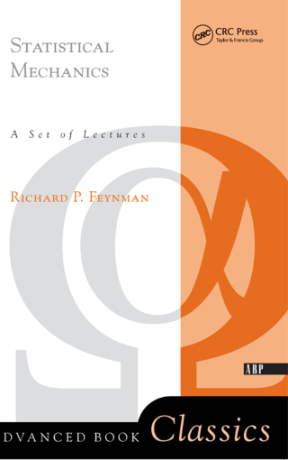 Imagen de portada: Statistical Mechanics 1st edition 9780201360769