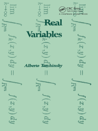 Cover image: Real Variables 1st edition 9780367091354