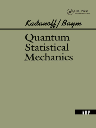 Imagen de portada: Quantum Statistical Mechanics 1st edition 9780367238599