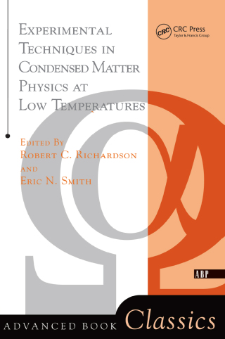 表紙画像: Experimental Techniques In Condensed Matter Physics At Low Temperatures 1st edition 9780201360783