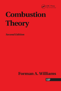 صورة الغلاف: Combustion Theory 2nd edition 9780367091293