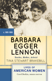 Cover image: Barbara Egger Lennon 1st edition 9780813347974