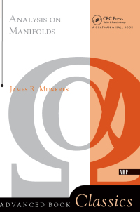 Titelbild: Analysis On Manifolds 1st edition 9780201315967