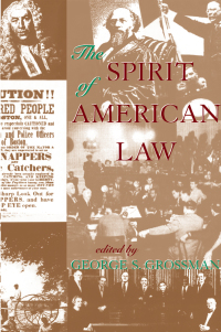 Imagen de portada: The Spirit Of American Law 1st edition 9780813367828