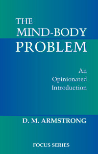 Cover image: The Mind-body Problem 1st edition 9780813390567