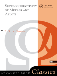 Imagen de portada: Superconductivity Of Metals And Alloys 1st edition 9780367091682