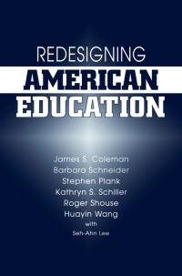 Cover image: Redesigning American Education 1st edition 9780367317621