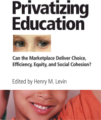 Cover image: Privatizing Education 1st edition 9780367098360