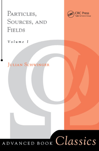 Titelbild: Particles, Sources, And Fields, Volume 1 1st edition 9780738200538