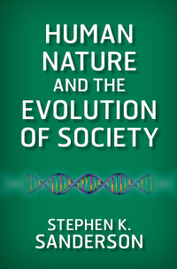 Cover image: Human Nature and the Evolution of Society 1st edition 9780367097981