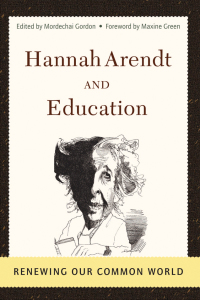 Cover image: Hannah Arendt And Education 1st edition 9780813339641