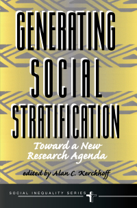 Imagen de portada: Generating Social Stratification 1st edition 9780813389677