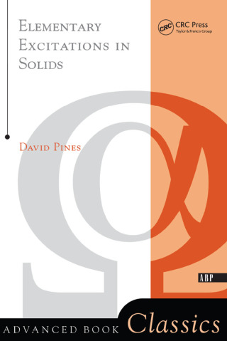Cover image: Elementary Excitations In Solids 1st edition 9780738201153