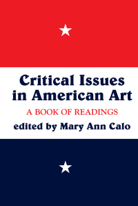 Cover image: Critical Issues In American Art 1st edition 9780367094942