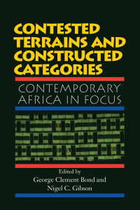 Cover image: Contested Terrains And Constructed Categories 1st edition 9780367315191