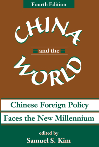 Titelbild: China And The World 1st edition 9780367314941