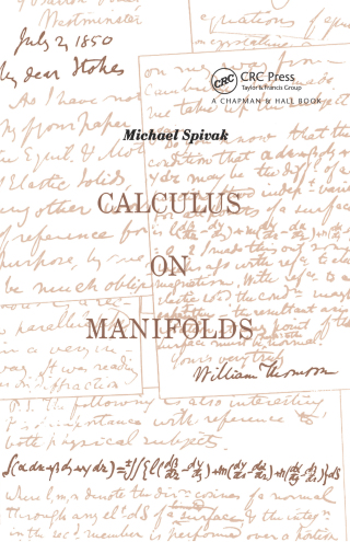 Cover image: Calculus On Manifolds 1st edition 9780367091903