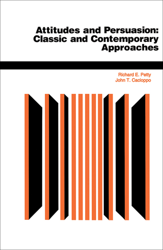 Cover image: Attitudes And Persuasion 1st edition 9780813330051