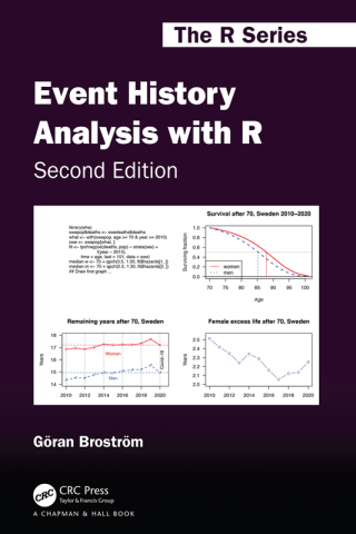 Cover image: Event History Analysis with R 2nd edition 9781032123202